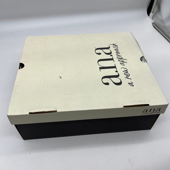 a.n.a Womens Holland Heeled Sandals Denim Platform Size 9.5M - Picture 14 of 15